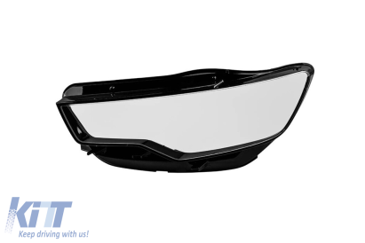 Sticlă stângă pentru farul Audi A6 C7 2011-2015 Performance AutoTuning