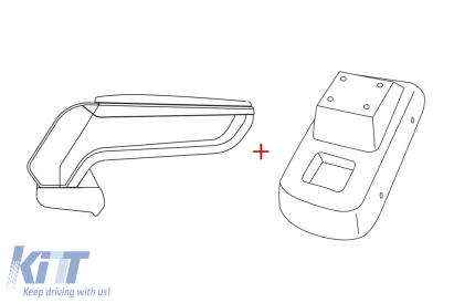Rati cotiera model Armster S cu piele eco neagră potrivită pentru Citroen C3 după 2017 Performance AutoTuning