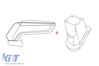 Rati cotiera model Armster S cu piele eco neagră potrivită pentru Dacia Dokker după 2018 Performance AutoTuning