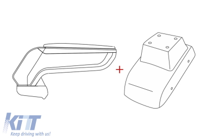 Rati cotiera model Armster S cu piele eco neagră potrivită pentru Dacia Duster după 2018 Performance AutoTuning
