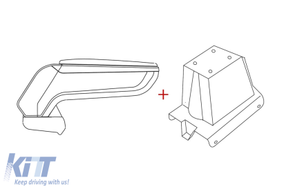 Rati cotiera model Armster S cu piele eco neagră potrivită pentru Fiat 500 după 2016 (exceptând versiunea electrică) Performance AutoTuning