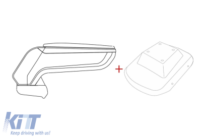 Rati cotiera model Armster S cu piele eco neagră potrivită pentru Opel Corsa F după 2020 Performance AutoTuning