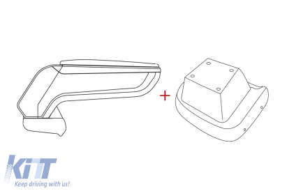 Rati cotiera model Armster S cu piele eco neagră potrivită pentru Opel Zafira C Tourer 2011-2019 Performance AutoTuning