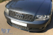 Spoiler Maxton Design versiunea 1 potrivit pentru bara frontală S-Line pe Audi A4 B6 2000-2006, negru mat Performance AutoTuning