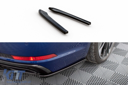 Extensii laterale Maxton Design potrivite pentru bara spate a Audi A4 B9 după 2019, lac negru Performance AutoTuning