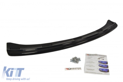 Adăugare Maxton Design pentru difuzor de bara spate S-Line, potrivit pentru Audi A5 8T coupe, Sportback 2011-2015, lac negru Performance AutoTuning