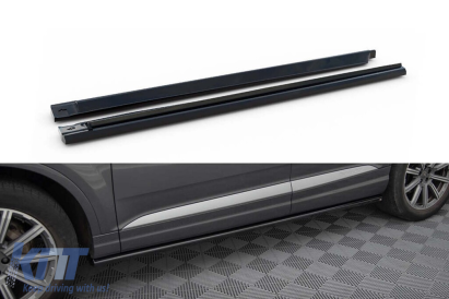 Aditive Maxton Design potrivite pentru Audi Q7 2015-2019, lac negru Performance AutoTuning