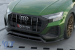 Spoiler Maxton Design potrivit pentru bara frontală a Audi Q8 după 2023, lac negru Performance AutoTuning