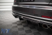 Difuzor Maxton Design pentru bara spate a Audi S8 D5 2019-2021, lac negru Performance AutoTuning