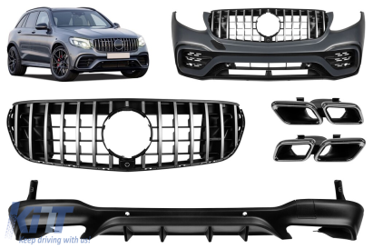 Un pachet de design tip 63 potrivit pentru Mercedes GLC X253 2015-2019 Performance AutoTuning