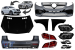 Un pachet de design tip GLE63 potrivit pentru Mercedes ML W166 2011-2015 conversie la GLE W166, pentru modelul cu faruri halogene Performance AutoTuning
