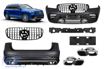 Un pachet de design tip 63 potrivit pentru Mercedes GLS X167 2020-2023 Performance AutoTuning