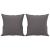 Set de canapele cu perne, 3 piese, gri, piele ecologică GartenMobel Dekor
