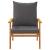 Set mobilier de grădină cu perne, 5 buc., lemn masiv acacia GartenMobel Dekor