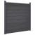 Set panouri pentru gard, gri, 180x186 cm, WPC GartenMobel Dekor