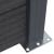 Set panouri pentru gard, gri, 526x186 cm, WPC GartenMobel Dekor
