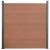 Set panouri pentru gard, maro, 353x186 cm, WPC GartenMobel Dekor