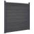 Set panouri pentru gard, gri, 699x186 cm, WPC GartenMobel Dekor