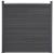 Set panouri pentru gard, gri, 699x186 cm, WPC GartenMobel Dekor