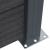 Set panouri pentru gard, gri, 872x186 cm, WPC GartenMobel Dekor