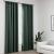 Draperii opace aspect in, cu cârlige, 2 buc. verde, 140x245 cm GartenMobel Dekor