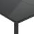 Set mobilier de grădină cu perne, 3 piese, negru, poliratan GartenMobel Dekor