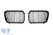Grile rinichi cu nervuri unice vopsite în negru, potrivite pentru BMW Seria 3 E36 sedan, break, coupe, cabriolet, compact 1997-1999 Performance AutoTuning