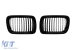 Grile rinichi cu nervuri unice vopsite în negru, potrivite pentru BMW Seria 3 E36 sedan, break, coupe, cabriolet, compact 1997-1999 Performance AutoTuning
