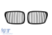 Grile rinichi negre potrivite pentru BMW Seria 5 E39 1995-2003 Performance AutoTuning