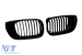 Grile rinichi cu nervuri unice vopsite în negru, potrivite pentru BMW Seria 3 E46 sedan, E46 touring 2002-2005 Performance AutoTuning