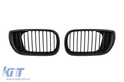 Răcitorii negri mat pentru BMW Seria 3 E46 sedan, break 2001-2005 Performance AutoTuning