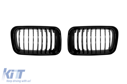 Răcitoare tip M3 cu nervuri simple lac negru potrivite pentru BMW Seria 3 E36 sedan, break, coupe, cabrio, compact 1991-1996 Performance AutoTuning