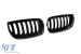 Grile rinichi negre potrivite pentru BMW X3 E83 2004-2007 Performance AutoTuning