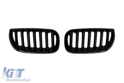Grile rinichi negre potrivite pentru BMW X3 E83 2004-2007 Performance AutoTuning