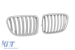 Grile rinichi cromate/gri potrivite pentru BMW X1 E84 2009-2015 Performance AutoTuning