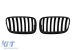 Grile rinichi negre mate potrivite pentru BMW X5 E70 2007-2013, X6 E71 2008-2011 Performance AutoTuning