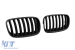 Grile rinichi negre mate potrivite pentru BMW X5 E70 2007-2013, X6 E71 2008-2011 Performance AutoTuning