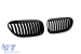 Grile rinichi negre potrivite pentru BMW Seria 6 E63 coupe, E64 cabrio 2004-2011 Performance AutoTuning