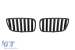 Grile rinichi negre potrivite pentru BMW X3 E83 2007-2010 Performance AutoTuning