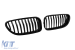 Grile rinichi negre potrivite pentru BMW Seria 6 F06 Gran Coupe, F12 Cabriolet, F13 Coupe 2011-2018 Performance AutoTuning