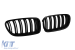 Grile de rinichi tip M5 cu nervuri duble, lac negru, potrivite pentru BMW Seria 5 F10 sedan, F11 touring 2010-2017 Performance AutoTuning