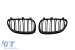 Grile rinichi negre mate tip M5 potrivite pentru BMW Seria 5 E60 sedan, E61 break 2004-2010 Performance AutoTuning