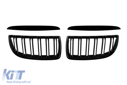 Baterii cu nervuri duble în lac negru potrivite pentru BMW Seria 3 E90 sedan, E91 break 2005-2008 Performance AutoTuning