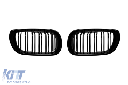 Răcitor cu nervuri duble vopsit în negru, potrivit pentru BMW Seria 3 E46 sedan, E46 touring 2001-2005 Performance AutoTuning
