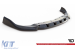 Spoiler Maxton Design versiunea 7 potrivit pentru bara de protecție frontală M a BMW Seria 1 F40, M135I după 2019, lac negru Performance AutoTuning