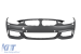 Bara frontală M Performance Design Design potrivită pentru BMW Seria 4 F32 Coupe, F33 Cabriolet, F36 Gran Coupe 2013-2020 cu PDC, cu duze de spălare, fără faruri de ceață Performance AutoTuning