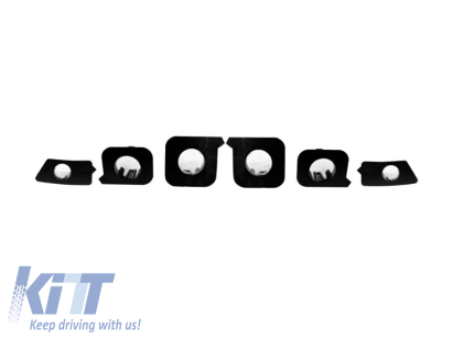 Suporturi pentru senzori de parcare potrivite pentru bara frontală M tech la BMW Seria 5 G30, G31 2017-2020 Performance AutoTuning