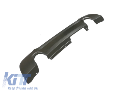 Difuzor tip 335i potrivit pentru bara spate M Technik pe BMW Seria 3 E92 Coupe 2007-2013, E93 Cabriolet 2010-2014 -o---o- Performance AutoTuning