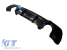 Difuzor tip 335 performance potrivit pentru bara spate M Technik pe BMW Seria 3 E92, E93 335i 2007-2011 -o---o- Performance AutoTuning