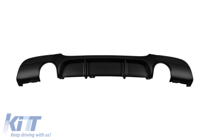 Difuzor tip 335 performance potrivit pentru bara spate M Technik pe BMW Seria 3 E90 sedan, E91 break 2004-2011 -o---o- Performance AutoTuning